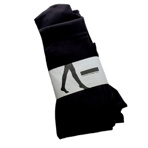 Ueenie High Quality‎ Women's Footed Black Tights NWT